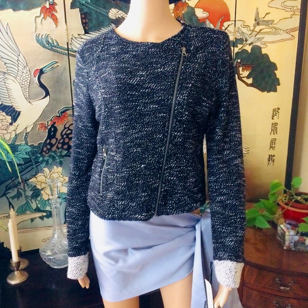 Blanc Noir Cotton Industries Jacket, Sz Med